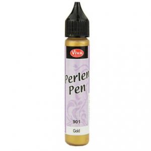 Perły w płynie Viva Decor 28ml, Złote 901